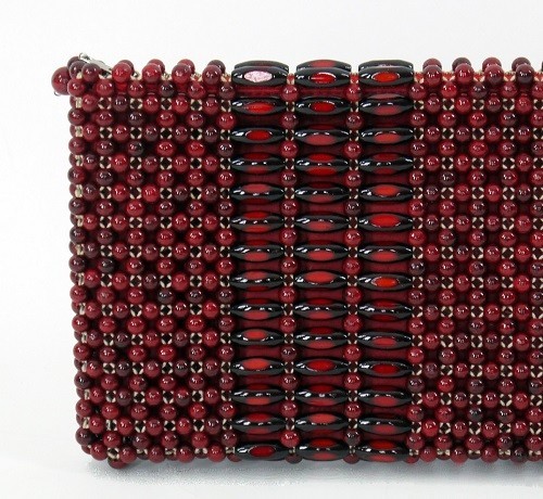 ★国産★竹素材のクラッチバッグ★ポーチ★小物入バッグ★CH13x20 RE/RE 日本製（Made in Japan） 画像