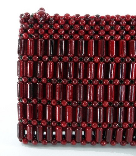 ★国産★竹素材のクラッチバッグ★ポーチ★小物入バッグ★H20 20 RE 日本製（Made in Japan） 画像