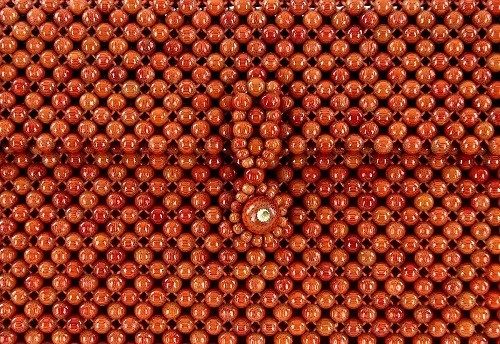 ★国産★竹素材のクラッチバッグ★ポーチ★小物入バッグ★MB25 LBR 日本製（Made in Japan） 画像