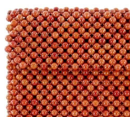 ★国産★竹素材のクラッチバッグ★ポーチ★小物入バッグ★MB25 LBR 日本製（Made in Japan） 画像