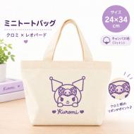 ミニトートバッグ クロミ レオパード ヒョウ柄 アイボリー 24×34cm