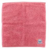 Lucky Charm Handkerchief – Owl Organic Cotton Hand Towel Pink 25 x 25cm